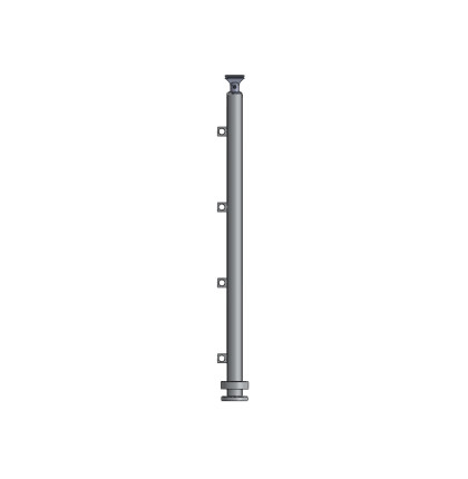 Hliníkový sloupek HRS 40mm 90/4 horní kotvení na šrouby